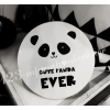 Ξυλινη Ροζετα Με Εκτυπωση Cute Ever Panda Μικρη 12.5 Εκ. - ΚΩΔ:1052-Inf