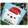 Ευχετηρια Χριστουγεννιατικη Καρτα - Πολικη Αρκουδα Με Σκουφο- ΚΩΔ:Kart-07