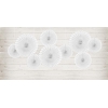 Λευκες Διακοσμητικες Χαρτινες Ροζετες - ΚΩΔ:Rpb1-008-Bb