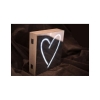 Κουτι Για Στεφανα Με Καθρεφτη & Με Led Φωτιζομενη Καρδια Με Διακοπτη - ΚΩΔ:Ls2-Rn