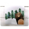 Καμβας Σε Τελαρο Με Εκτυπωση - Αρκουδα Στο Δασος - 14X14Cm - ΚΩΔ:Kmv14X14-Bear-Typ