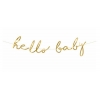 Μπανερ "Hello Baby" Χρυσο - ΚΩΔ:Grl83-019M-Bb