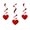 Διακοσμητικα Οροφης Κοκκινες Καρδιες - ΚΩΔ:Swid14-Bb