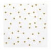Χαρτοπετσετες Ασπρες Με Χρυσα Αστερια - ΚΩΔ:Sp33-39-019-Bb