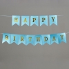 Γιρλαντα-Banner Happy Birthday Σε Ροζ-Χρυσο-Σιελ - ΚΩΔ:Nk421-Nu