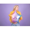 Μπαλονι Foil 16''(40Cm) Happy Birthday Rainbow Αστερι - ΚΩΔ:Fb93-000-Bb