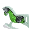 Ξύλινο Κουνιστό Άλογο με Πούλιες 18X2X14cm - ΚΩΔ:282002-PR