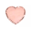 Χάρτινα Πιάτα Καρδιά Rosegold 21X19cm - ΚΩΔ:TPP74-019R-BB