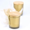 Κερί Χρυσό με Ξύλινο Καπάκι Amber 7X8.5cm - ΚΩΔ:ST00727-SOP