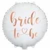Μπαλόνι Foil 45cm Bride to be Λευκό - ΚΩΔ:FB139-BB