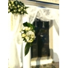 Στολισμός Γάμου σε λευκό και χρυσό - Παρεκκλήσι Αγίου Νικολάου - Κρήνη Καλαμαριάς - ΚΩΔ:SM-2307