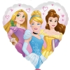 Mπαλόνι Foil 17" Καρδιά 2 όψεων - Πριγκίπισσες Disney 43cm - ΚΩΔ:534267-1-BB