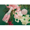 Mπαλόνι Foil 43"- Σαμπάνια Με Λουλούδια “Bride to Be”108.5cm - ΚΩΔ:FB137-BB