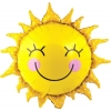 Μπαλόνι Foil χαρούμενος ήλιος 67x68cm - ΚΩΔ:207PT077-BB
