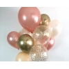 Σέτ latex μπαλόνια τυπωμένο κομφετί - ΚΩΔ:9902285-BB