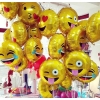 Μπαλόνι foil 45cm emoji ντροπαλό - ΚΩΔ:36264-BB