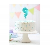 Αριθμός τούρτας 9 γαλάζιο μπαλόνι 13cm - ΚΩΔ:BC-5BL9-BB
