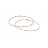 Στεφανα Γαμου Rose Gold Με Swarovski Crystal Fabric - ΚΩΔ:N808-G