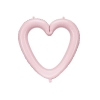 Μπαλόνι foil 73X72cm ροζ heart frame - ΚΩΔ:FB207P-081J-BB
