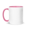 Κούπα ουράνιο τόξο κορίτσι με ρόζ εσωτερικό και χερούλι 350ml - ΚΩΔ:SUB1005466-59-BB