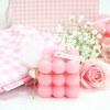 Κερί bubble ροζ με άρωμα romantic paris 160gr - ΚΩΔ:ST00757-Sop