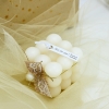 Κερί bubble λευκό με άρωμα vanilla 160gr - ΚΩΔ:ST00756-Sop