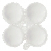 Αδιάβροχο longlife μπαλόνι άσπρο για γιρλάντα 45cm - ΚΩΔ:207FF05-BB