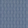 Ύφασμα μπλε ριγέ με το μέτρο με άγκυρες - φάρδος 140cm - ΚΩΔ:308212-NT