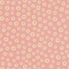 Ύφασμα ροζ με το μέτρο με μαργαρίτες - φάρδος 140cm - ΚΩΔ:308213-NT