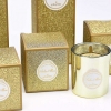 Αρωματικό κερί σε χρυσό κουτί glitter 120gr - ΚΩΔ:ST00797-SOP