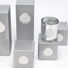 Αρωματικό κερί σε ασημένιο κουτί glitter 120gr - ΚΩΔ:ST00798-SOP