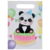 Τσαντάκι για δωράκια αρκουδάκι panda με χερούλι 16.5X23cm - ΚΩΔ:BB0007887-BB
