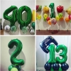 Μπαλόνι foil 100cm πράσινο αριθμός 5 - ΚΩΔ:40035GR-BB