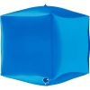 Μπαλόνι foil 39cm μπλε 4D κύβος - ΚΩΔ:74300B-BB