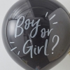 Μπαλόνι latex 91.4cm για Gender Reveal boy or girl με φούντα - ΚΩΔ:OB-115-BB