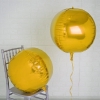 Μπαλόνι foil 45cm χρυσή σφαίρα 4D - ΚΩΔ:20718001-BB