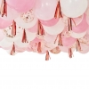 Σετ μπαλονιών με φουντίτσες σε ροζ αποχρώσεις - ΚΩΔ:MIX-179-BB