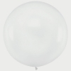 Μπαλόνι latex 100cm διάφανο παστέλ - ΚΩΔ:OLBO-038-BB