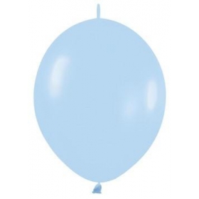 Παστελ Γαλαζια Μπαλονια Για Γιρλαντα 6΄΄ (15Cm)  – ΚΩΔ.:13506140L-Bb