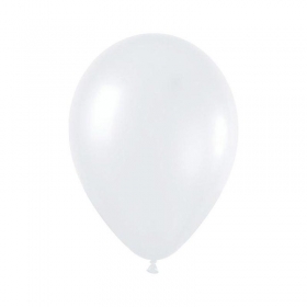 Λευκα Περλε Μπαλονια 5΄΄ (12,7Cm) Latex – ΚΩΔ.:13506405-Bb