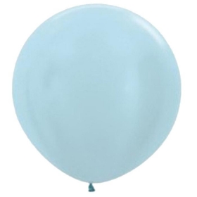 Γαλαζιο Περλε Μπαλονι 36'' (90Cm) Latex – ΚΩΔ.:13530440-Bb