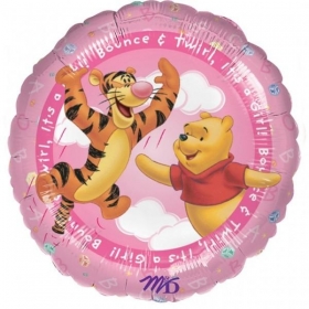 Μπαλονι Foil 45Cm Για Γεννηση «It"S A Girl» Winnie The Pooh – ΚΩΔ.:509604-Bb