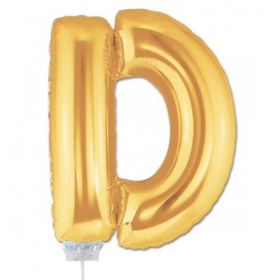 Μπαλονι Foil Χρυσο 35Cm Γραμμα D – ΚΩΔ.:526Lg1604-Bb