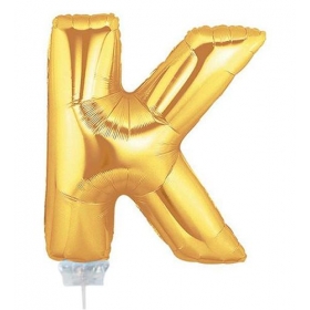 Μπαλονι Foil Χρυσο 35Cm Γραμμα K – ΚΩΔ.:526Lg1611-Bb