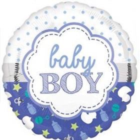 Μπαλονι Foil 45Cm Για Γεννηση «Baby Boy» – ΚΩΔ.:533642-Bb