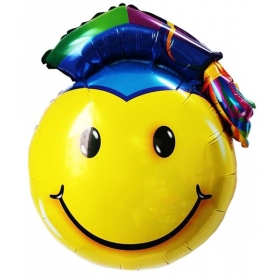 Μπαλονι Foil 80X86Cm Για Αποφοιτηση Super Shape Graduation Smile Face – ΚΩΔ.:206277-Bb