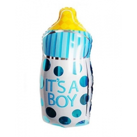 Μπαλονι Foil 67X40Cm Για Γεννηση Supershape «It'S A Boy»  Πουα Μπιμπερο – ΚΩΔ.:206309-Bb