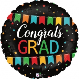 Μπαλονι Foil 45Cm Για Αποφοιτηση Congrats Grad Μπανερ – ΚΩΔ.:36545P-Bb
