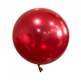 Μπαλονι Foil 18"(45Cm) Κοκκινο Bubble Chrome – ΚΩΔ.:207192-Bb
