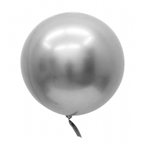 Μπαλονι Foil 22"(56Cm) Ασημι Bubble Chrome – ΚΩΔ.:207194-Bb